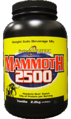 MAMMOTH Weight Gainer 1.100 cacao